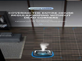 White P6 Smart Robotic Mop and Floor Cleaner for Full Home Cleansing High Power, Wet & Dry Dual V888-ELOSUNG52150