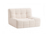 Artiss Set of 3 Sofa Modular Boneless Couches No Assembly White SBED-M-TED-3S-BG
