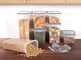 14-Pack Airtight Storage Containers for Organized Pantry, Transparent V1237-ZY-506-0866