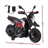 Kids Electric Ride On Car Motorcycle Motorbike Aprilia Licensed Dorsoduro 900 RCAR-MBIKE-LS-APRILIA-S-BK