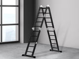 Traderight Multi Purpose Ladder Aluminium 5.7Meter HW0038-570-BK