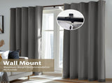 Ceiling Curtain Track,Curtain Track Wall Mounted,Ceiling Mount Rail Room Divider Tracks Extra Long V1258-DP02-C-2729
