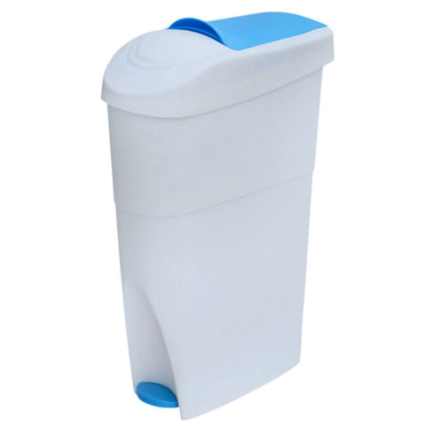 Sanitary Bin with Paddle Sky-Blue - 18L V959-DWBN0084