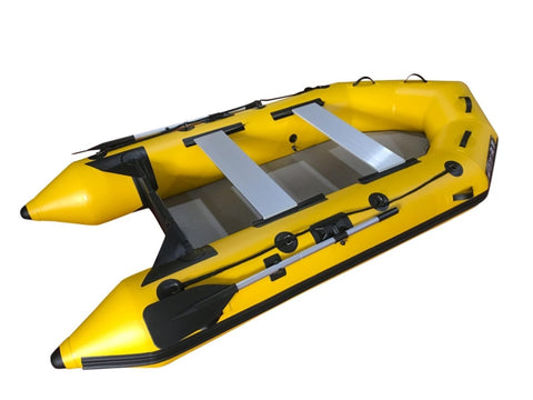 3.6m Inflatable Dinghy Boat Tender Pontoon Rescue- Yellow V213-IFB01-YEL36