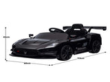 Kahuna Maserati MC20 GT2 Licensed Electric Kids Ride On Race Car Black CAR-MST-GT2-BK