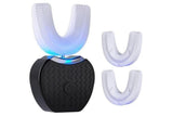 U-Shaped Electric Toothbrush 360-degree Sonic Cleaning Tooth Brush for Adults-blue V1263-JX-7493-1