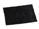 Fireplace Blanket Black Oxford Fabric 2 Layers Cotton Hook and Loop Fireplace Draft Stopper for Home V1294-YM0706-3114230135211
