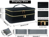 Double-Layer Sewing Bag Accessories Organizer, Large Sewing Supplies Storage for Tools Kit, Thread, V1192-AZ-W-0243