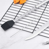 18-Piece Grill Tool Set, BBQ Accessories and Grill Tools, Durable Stainless-Steel Utensils, Spatula, V1192-AZ-W-3218