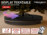 Christabelle 80cm 200kg Commercial Electric Shop Display Rotating Turntable Platform with Power 112_BKL104