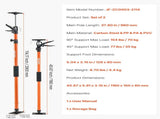 Cabinet Jack Support Pole, 2-Pack, 116-290 cm Steel Telescopic Quick Support Rod, Adjustable 3rd V952-QXKSCG2PCS45I1VOG001V0