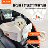 VEVOR Center Console Dog Car Seat Dog Booster Car Seat for Small Dog 3.6 kg V952-CWZGQCZYQHSXR152ZV0