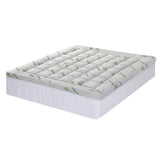 Giselle Bedding 1500GSM Pillowtop Mattress Topper Bamboo Mattress Pad for Back Pain Relief Washable TOPPER-BAM-11-K