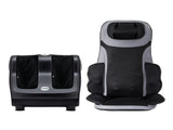 Livemor Full Back Massage Seat Cushion Heating With 360&deg Foot Massagers MASSAGE-288-BARON-BK