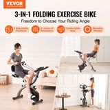 Folding Exercise Foldable Fitness Stationary Adjustable Magnetic Resistance Stationary V952-ZDJSCCZPDBKD6FDP7V9