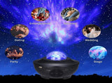 Starry Projector Light Wi-Fi Connection Smartphone APP Adjustable 21 Lighting Modes Remote V1294-YM0901-LT158US