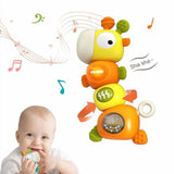 Baby Montessori Sensory Toys for 3-6 6-12 Months,Newborn Infant Rattle Toys,Learning Educational V1369-AZ3-W-21506