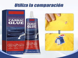 Fabric Glue Permanent, No Sew Washable Clear Clothing Adhesive for Fabric Leather Denim Cotton V1366-AZ2-W-11110