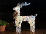 Christabelle 76cm Animated Standing Reindeer Christmas Light Up Display LED Outdoor Indoor Xmas 112_SHE203