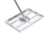 Lawn Leveling Rake Stainless Steel Adjustable Handle Lawn Leveler Tool for Landscape Backyard Garden V1294-YM0901-3111250005511