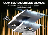 WL-1670 Black Professional Hair Clipper Set with Adjustable Guards - USB Rechargeable Trimmer with V888-ELOSUNG11344