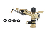 DN25 Rocker Arm Rotating Sprinkler Adjustable Angle Impact Sprinkler Garden Irrigation Tool V1294-YM0901-3111210224811