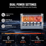 VEVOR Ultrasonic Cleaner 30L Cleaning Machine with Timer Heater & Basket 600W V952-SGLTQCSBQXJ3EURWGV3