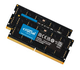 Crucial 16GB DDR5 SODIMM 4800MHz C40 1.1V Notebook Laptop Memory V1202-V2-MECN5-2X8G48C40