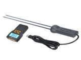 Moisture Meter with Long Probe Digital Grain Wheat Rice Corn Moisture Measurement Tool V1294-YM0901-3113200200011