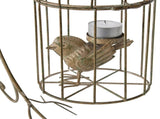 Birdcage on Stand Candle Holder 42cm V637-16819CDL