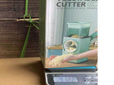 Vegetable Cutter Vegetable Chopper Food Dicer Hand Operated Multi Function for Home Kitchen Slice V1294-YM0716-3118220127511