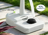 Weisshorn Camping Basin Portable Hand Wash Sink Stand 19L Capacity CAMP-STAND-19L-GREY