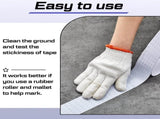 230 Ft Driveway Basketball Tape Outdoor Court Adhesive Marking Lines for Tennis Badminton Parking V1259-DP01-A-1220