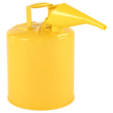 Safety Can, 19 L Type I Yellow Safety Can for Diesel with Stainless Steel Flame Arrester, V952-IXAQGHSJS5JLW7T1O001V0