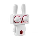 Resin Big Eyes Rabbits Sculptures,Cartoon Rabbit Statue Modern Art Home Decoration, Home, Office, V1366-AZ2-W-04490