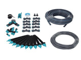 10m Greenhouse Micro Drip Irrigation Kit with Tubing Hose Adjustable Nozzle Garden Watering System V1294-YM0901-3111250078811
