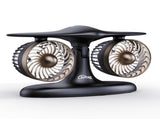 Dual Turbine Desk Fan with Aircraft Design Wireless, Quiet, 3-Speed Touch Control for Home, V1107-CS-SWLZMFS
