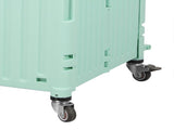 Folding Shopping Trolley Cart Portable Green STP1001-65L-GN