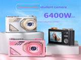Glitter Sand Design 64MP HD Digital Camera with LED Fill Light & Auto Focus V888-ELOSUNG35332