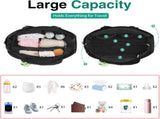 Diaper Bag Tote, Baby Diaper Tote Bags Crossbody Hospital Bag Travel Large Mommy Bag, with Silicone V1258-DP02-C-435