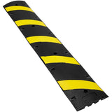 6 ft Rubber Speed Hump, 2 Channel, 10000 kg/axle Load Capacity Heavy Duty Traffic Speed Bump, with V952-JSDDLBHQXJZTA4MA6V0