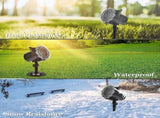 Christmas LED Projector Lamp, 16 Patterns Snowflake Outdoor Decorative Light V1263-JX-4575