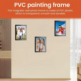 10PCS A5 Magnetic Art Frames, Self Adhesive Magnetic Picture Frame Painting Frames Display Frame V1369-AZ3-W-12954