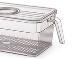 Fridge Food Storage Container Handle Large Capacity Transparent Refrigerator Food Storage Box V1294-YM0901-3117240209611