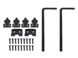2Pcs Heavy Duty Cane Bolt Gate Drop Rod Efficient Locking Weather Proof Steel Gate Bolt Hardware for V1294-YM0901-3111250060511