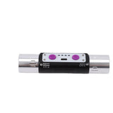 Violet Light Flashlight 3W Rechargeable 254nm 365nm 395nm Dual Head Torch Detector for Money V1294-YM0901-3119260003611