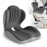Ergonomic Memory Foam Seat Cushion provides comfortable lumbar and back support, suitable for office V1232-ZKJYZD001