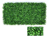 Artificial Boxwood Hedge Panel 15.7*23.6inch - Simulation Plants Wall Decoration Fake Greenery Mat V1366-AZ2-W-19785