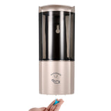 500ml Wall-mounted Single Bottle Automatic Soap Dispenser with IR Sensor Shampoo Box Rest Room V1294-YM0901-H18016CHG
