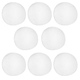 50Pcs 7cm Imitation Snow Ball Christmas Fake Balls Toys Indoor Game Props Decoration V1294-YM0901-3111200236711